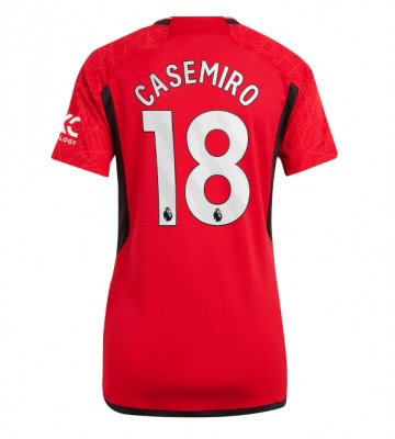 Manchester United Casemiro #18 Hemmatröja Dam 2023-24 Kortärmad